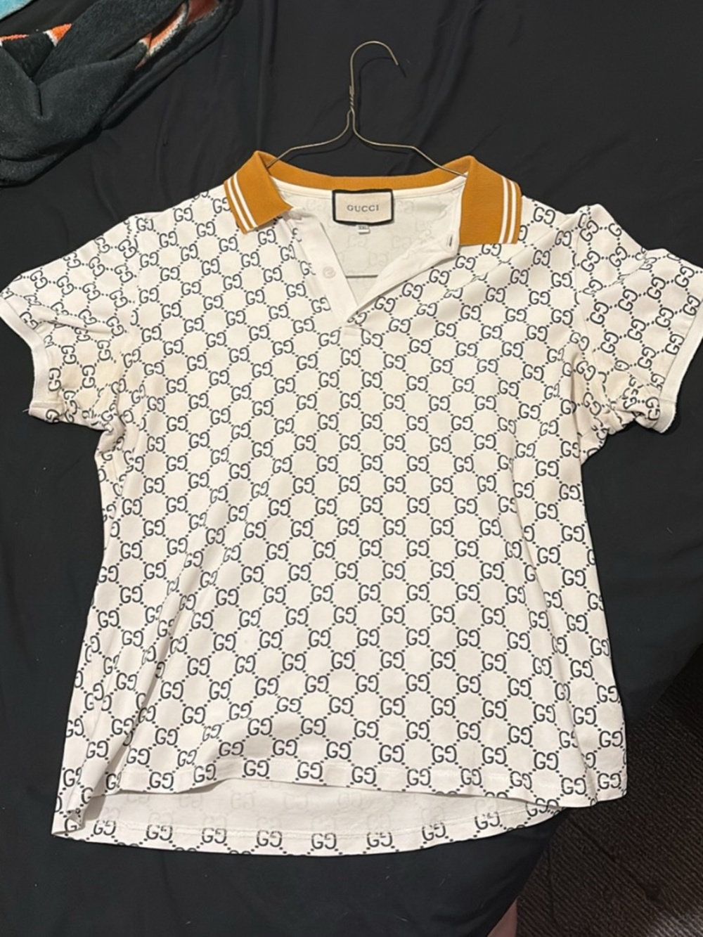 Gucci GG White Polo